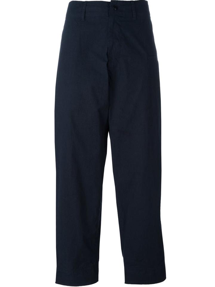 Y's Dyed Tapered Trousers