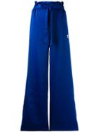 Adidas Wide-leg Track Pants - Blue