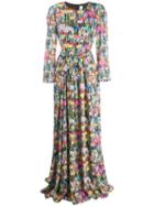 Ultràchic Fashion Print Dress - Black