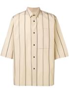Jil Sander Striped Shirt - Neutrals