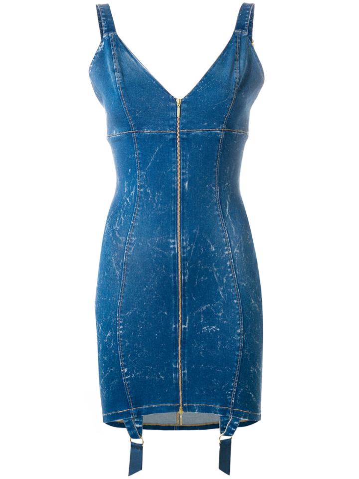 Murmur Denim Candy Dress - Blue