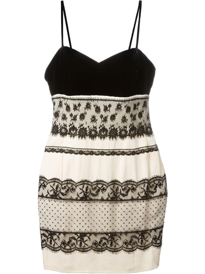 Christian Dior Vintage Lace Detail Slip Dress