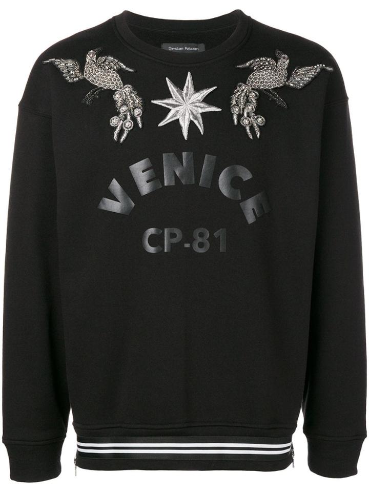 Christian Pellizzari Embellished Venice Sweater - Black