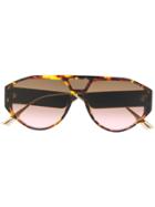 Dior Eyewear Clan 1 Sunglasses - Brown