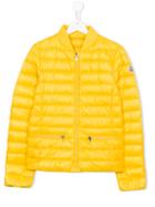 Moncler Kids Padded Jacket, Girl's, Size: 14 Yrs, Yellow/orange