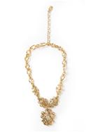 Yves Saint Laurent Vintage Arabesque Necklace - Metallic