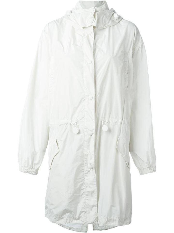 Joseph Oversized Raincoat, Women's, Size: 34, White, Polyester