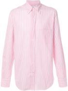 Loro Piana Striped Button-down Shirt - Pink & Purple
