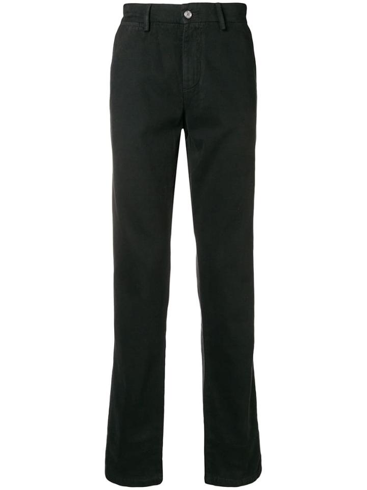 7 For All Mankind Straight-leg Chinos - Black