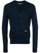 Dsquared2 Knitted Cardigan - Blue