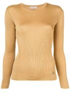 Emilio Pucci Ribbed Sweater - Yellow