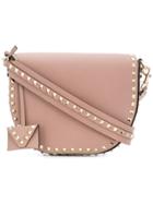 Valentino Valentino Garavani Rockstud Saddle Bag - Neutrals
