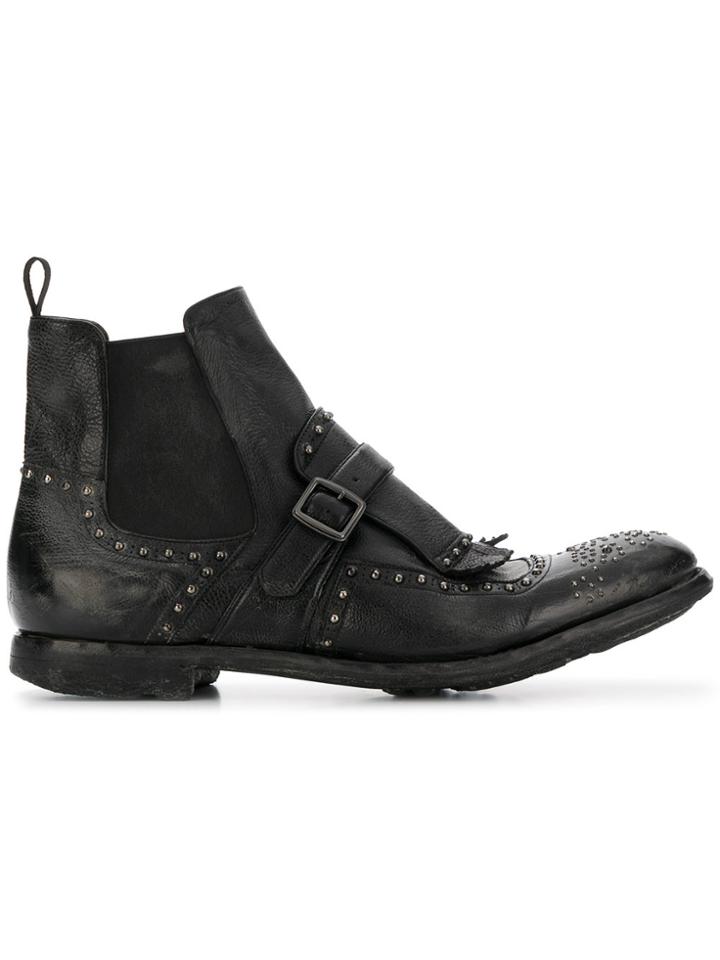 Church's Glacè Boots - Black