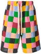 Loewe Patchwork Shorts - Pink