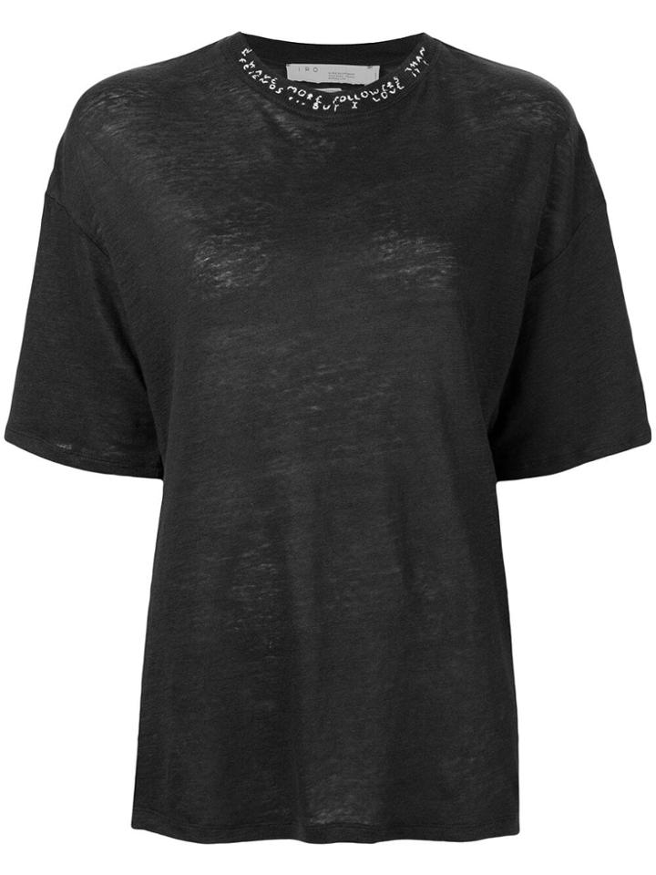Iro Selfless T-shirt - Black