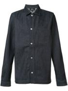 A.p.c. Span Button Fastening Shirt - Blue