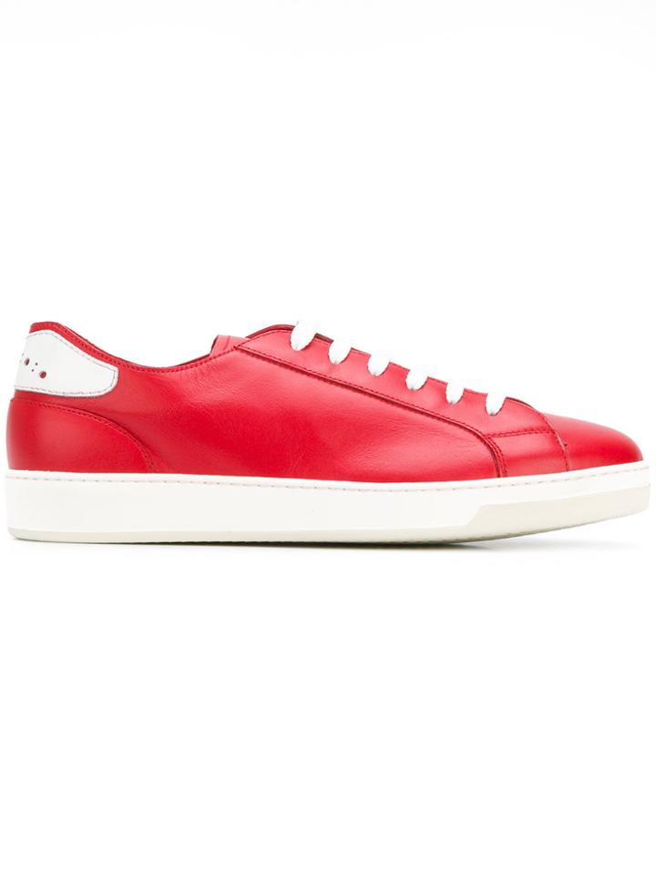 Doucal's Classic Sneakers - Red