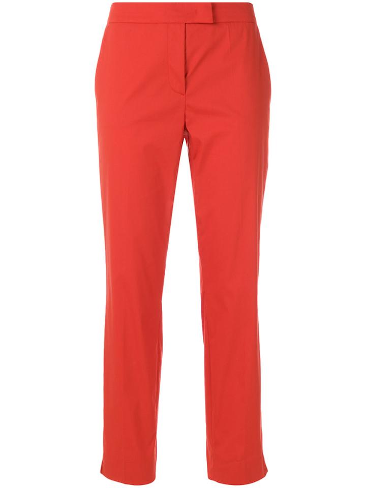 Luisa Cerano Slim-fit Trousers - Yellow & Orange