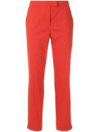 Luisa Cerano Slim-fit Trousers - Yellow & Orange
