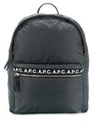 A.p.c. Logo Backpack - Grey