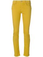 Jacob Cohen Slim Fit Trousers - Yellow & Orange