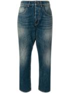6397 Cropped Loose-fitting Jeans - Blue