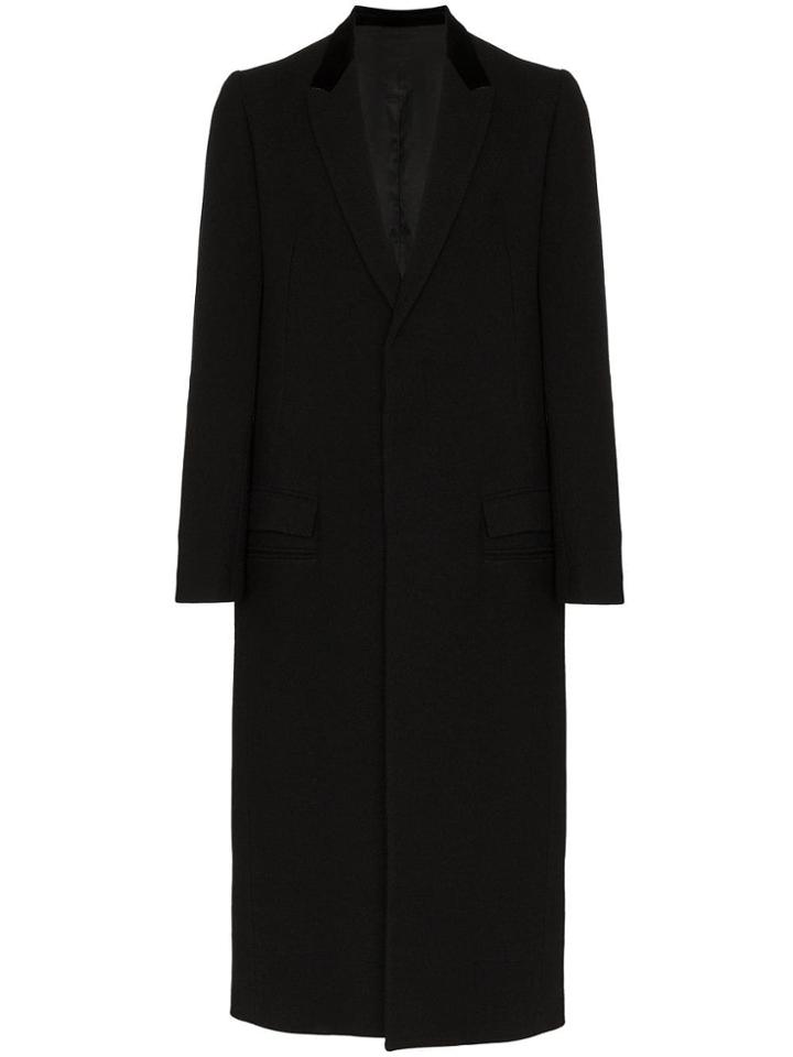 Haider Ackermann Single-breasted Wool Coat - Black