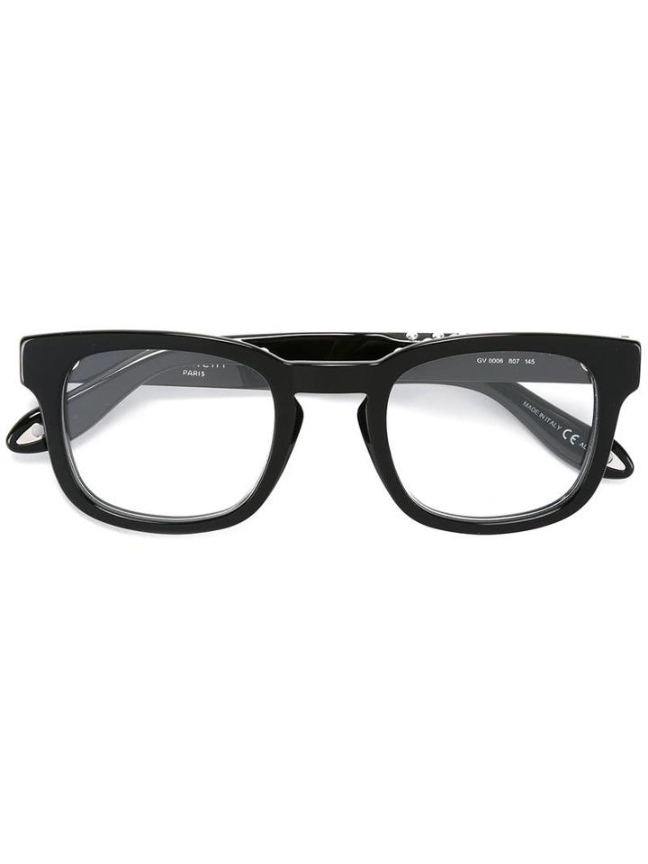 Givenchy - Square Frame Glasses - Women - Acetate - 49, Black, Acetate
