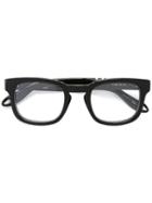 Givenchy - Square Frame Glasses - Women - Acetate - 49, Black, Acetate
