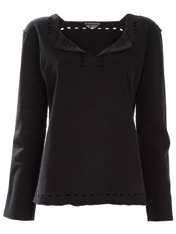 Issey Miyake Vintage Cut Out Detail Top