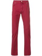 Jacob Cohen Slim Fit Jeans - Red