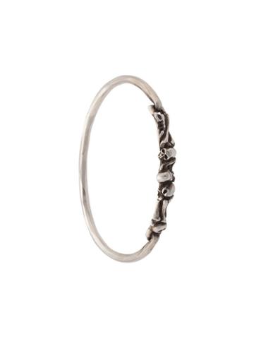 Werkstatt:münchen Bones + Skulls Bracelet - Silver