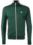 Moncler - Zip-down Sweatshirt - Men - Cotton/polyamide - Xl, Green, Cotton/polyamide