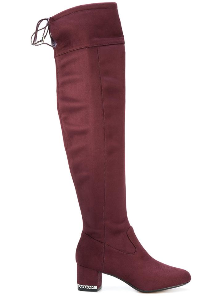 Michael Michael Kors Jamie Boots - Pink & Purple