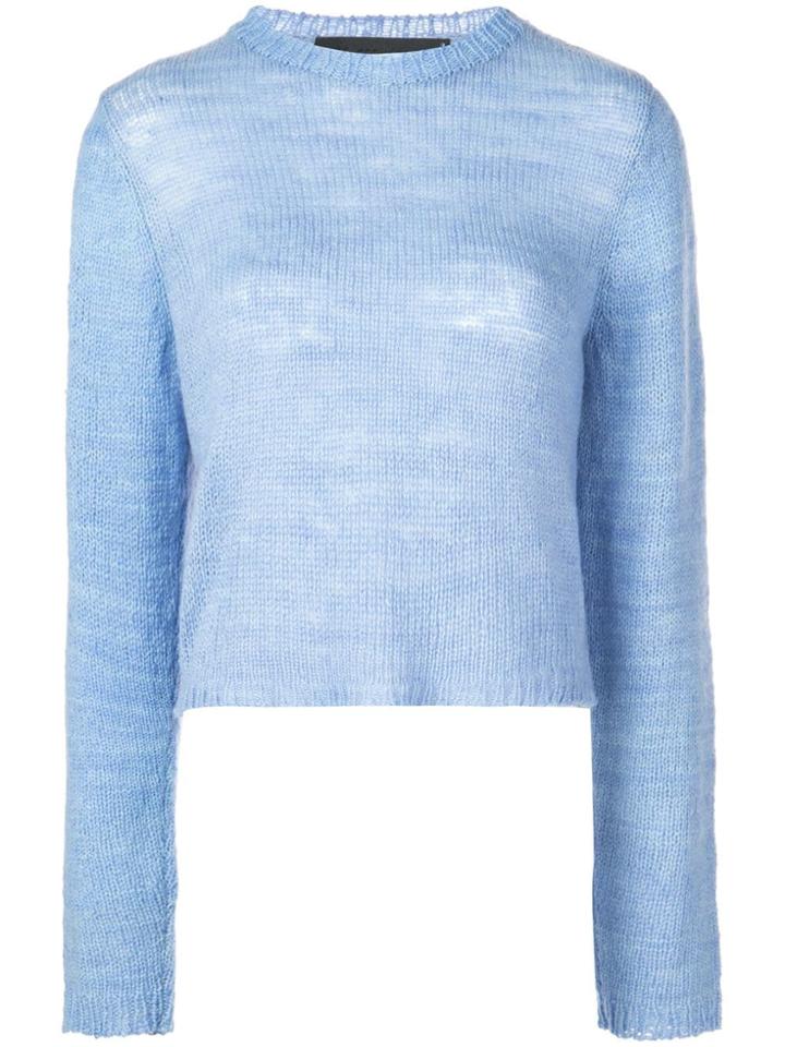 The Elder Statesman Picasso Sweater - Blue