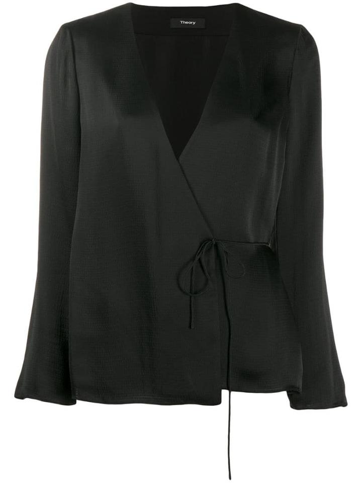 Theory Soft Wrap Jacket - Black