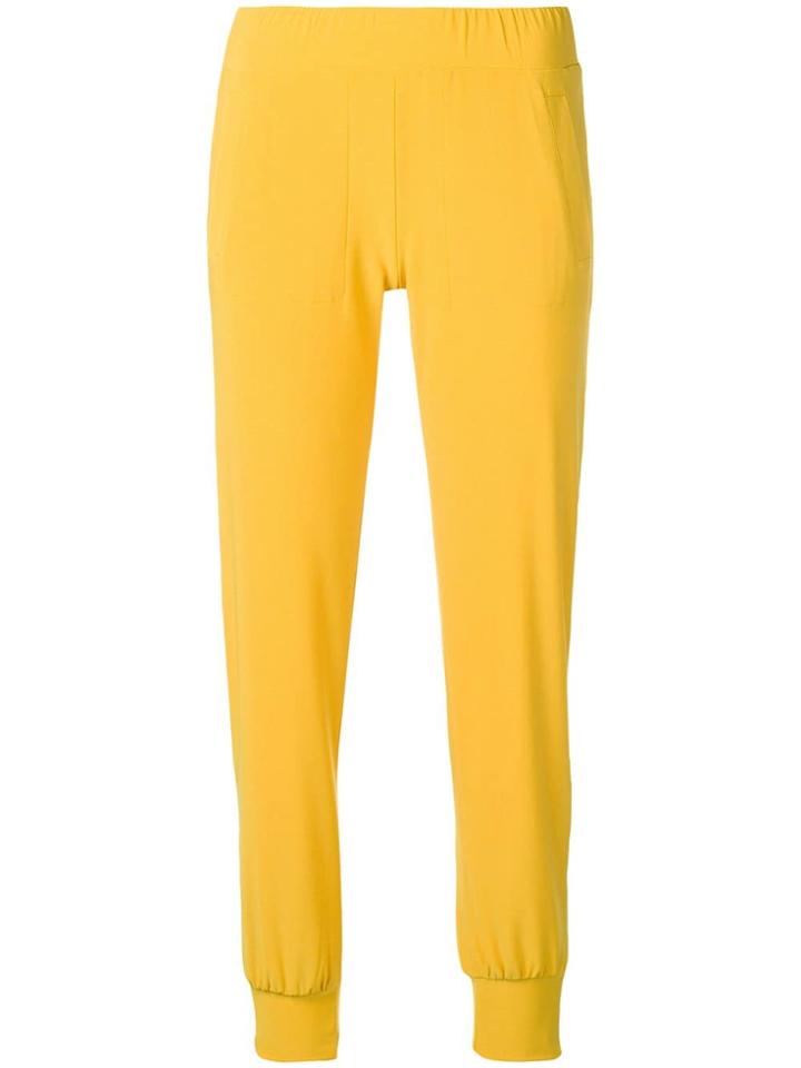 Norma Kamali Jogger Sweatpants - Yellow