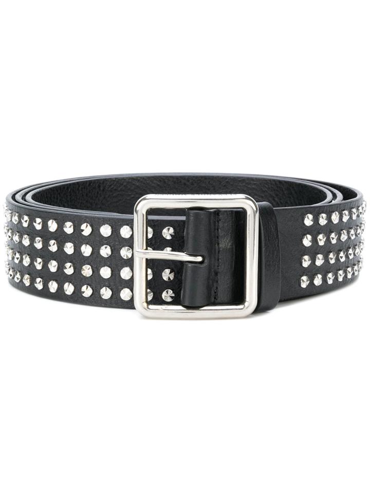 Alexander Mcqueen Studded Belt - Black
