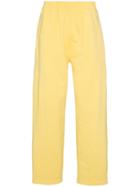 Jacquemus Elasticated Waist Cotton Track Pants - Yellow