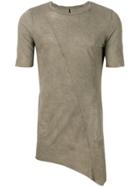 Masnada Long Line T-shirt - Grey