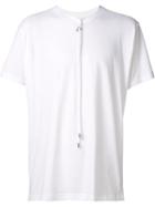 Craig Green Drawstring Detail T-shirt, Men's, Size: L, White, Cotton