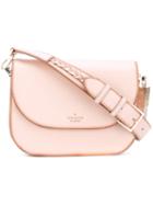 Kate Spade - Braided Strap Shoulder Bag - Women - Calf Leather/polyester - One Size, Pink/purple, Calf Leather/polyester