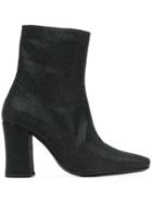 Dorateymur Pointed Ankle Boots - Black