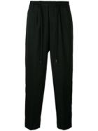 Monkey Time Tie-waist Relaxed Fit Trousers - Black
