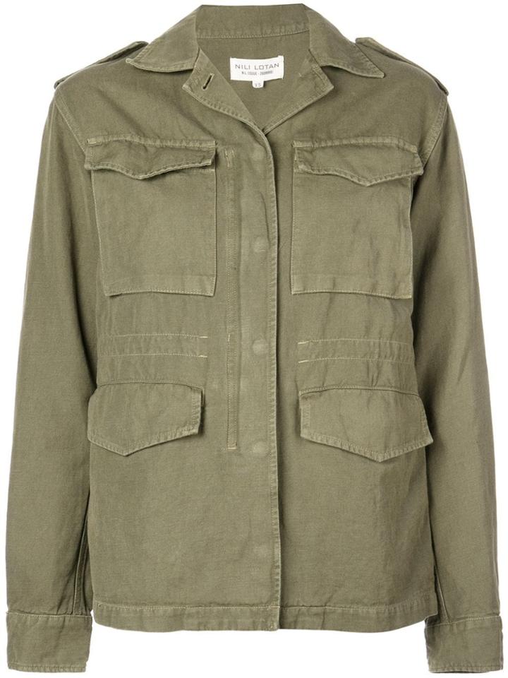 Nili Lotan Wren Jacket - Green