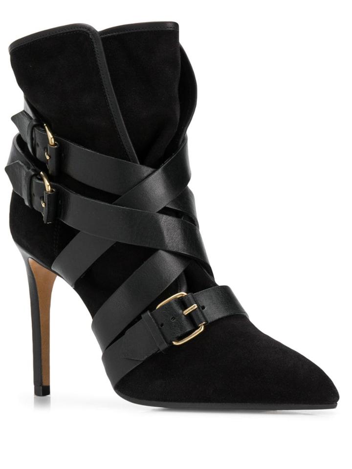 Balmain Jakie Ankle Boots - Black