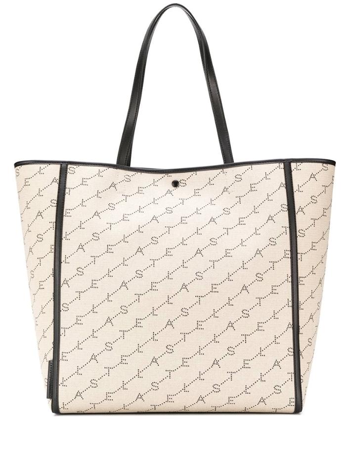 Stella Mccartney Monogram Medium Tote - Neutrals