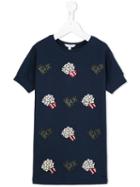 Little Marc Jacobs Sequin Embellished T-shirt Dress, Girl's, Size: 10 Yrs, Blue