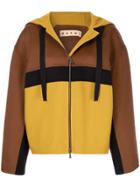 Marni Oversized Hooded Jacket - Brown