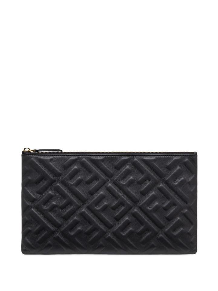Fendi Large Ffreedom Clutch - Black